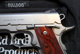 Ed Brown Executive Carry 1911 Skip Checkered 45ACP - 3 of 25