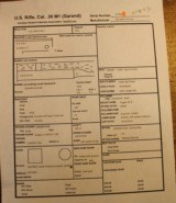 Springfield Armory M1 Garand April 43 Original
SA/EMcF Small Wheel Serifed P See Data Sheets - 2 of 25