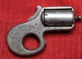 Engraved James Reid "My Friend" Knuckle-Duster 22 Caliber Revolver - 3 of 25