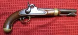 U.S. Aston Contract Model 1842 Percussion Pistol Dated 1850