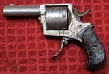 British Bulldog Folding Trigger Revolver. .320 Caliber (.32 caliber) 6-shot Revolver - 2 of 25