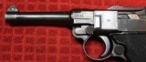 World War II Mauser "byf" Code 1942 Production Black Widow P.08 Luger Pistol - 13 of 25