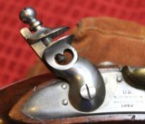 Exceptional Model 1836 Johnson Flintlock Pistol dated 1842 .54 Caliber - 24 of 25