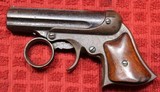 E. Remington & Sons, Elliot’s patent Ring Trigger 5 Shot Derringer in 22 caliber rimfire. - 1 of 25