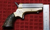 Antique SHARPS 4-Barrel PEPPERBOX Pistol
Chambered for 4 Shots of .22 Rimfire - 2 of 25