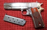 Colt 1911 45 ACP
Nickel Plated 1918 ish with NON matching magazine. - 2 of 25