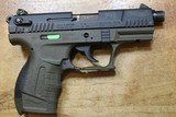 Walther P22 22LR with Threaded Barrel and 3 magazines - 13 of 25