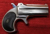 Remington O/U Derringer (E. Remington & Sons) Nickel Plated - 2 of 25