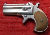 Remington O/U Derringer (E. Remington & Sons) Nickel Plated - 1 of 25