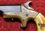 Southerner Derringer by Brown Manufacturing
SN 1650 Engraved w Ivory Grips - 17 of 20