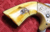 Southerner Derringer by Brown Manufacturing
SN 1650 Engraved w Ivory Grips - 11 of 20