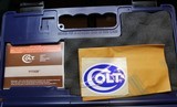 Colt Python 357 Mag. 6 Inch Nickel. In Blue Hard Box with Paperwork - 2 of 15