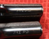 Documented Factory Inscribed St. Louis Police Dept. Colt Super 38 Semi-Automatic Pistol Consecutive Pair - 7 of 25