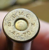 Vintage U.M.C. 40-70 40 Caliber 70 Grs 330 Grs Bullet box of 20 Cartridges .40-70-330 - 17 of 18