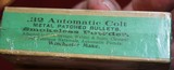 Winchester .32 Automatic Colt Cartridges 50 Round Box Vintage. Appears Unopened - 10 of 11