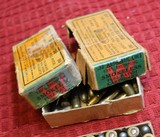Winchester .32 Automatic Colt Full Patch 7.65MM Browning Cartridges 67 Rounds Two Damaged Box Vintage - 10 of 15