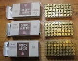 Fiocchi Shooting Dynamics 38 S&W Short Ammo 145 Grain Full Metal Jacket 51 Round 99 Fired Brass - 1 of 10