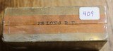Antique Ammo 38 Long Rimfire Winchester Brand cartridges Unopened Box of 50 - 12 of 16