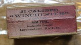 Winchester .22 W.R.F. Caliber 50 Rounds H Head Stamp Purple label Unopened Box - 2 of 17