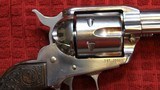 Ruger Vaquero KNV-34-FD S/S 357 mag TALO #05159 6 Shot Revolver Single Action - 9 of 24