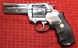 Colt King Cobra 4 Inch Stainless Model. 357 Magnum with Plastic Hard Case, Paperwork - 5 of 25