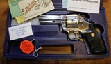 Colt King Cobra 4 Inch Stainless Model. 357 Magnum with Plastic Hard Case, Paperwork - 2 of 25