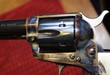 Colt Single Action Army Blue with Case Hardened w Stag Grips 357 Magnum 5" Barrel P1650 - 25 of 25