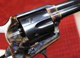 Colt Single Action Army Blue with Case Hardened w Stag Grips 357 Magnum 5" Barrel P1650 - 24 of 25