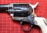 Colt Single Action Army Blue with Case Hardened w Stag Grips 357 Magnum 5" Barrel P1650 - 10 of 25