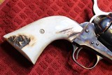 Colt Single Action Army Blue with Case Hardened w Stag Grips 357 Magnum 5" Barrel P1650 - 7 of 25