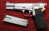 Jim Hoag Hard Chrome Browning Hi Power 9mm BHP - 1 of 25