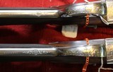 Arrieta Engraved Consecutive Serial Number Matched Pair of 20 Gauge Side By Side Shotguns - 14 of 25