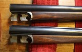 Arrieta Engraved Consecutive Serial Number Matched Pair of 20 Gauge Side By Side Shotguns - 19 of 25
