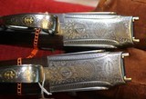 Arrieta Engraved Consecutive Serial Number Matched Pair of 20 Gauge Side By Side Shotguns - 6 of 25