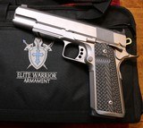 Elite Warrior Armament 1911 38 Super 9mm Stainless Steel Rail Pistol - 4 of 25