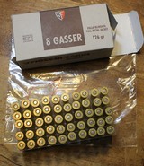 Fiocchi Ammunition 8mm Rast-Gasser 126 Grain Full Metal Jacket Box of 50 - 5 of 7