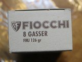 Fiocchi Ammunition 8mm Rast-Gasser 126 Grain Full Metal Jacket Box of 50 - 3 of 8