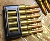 7.35X51MM CARCANO,1939, FMJ, 18 CARTRIDGES & 3 CLIPS - 4 of 5