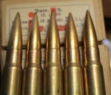 Wartime WWII 7.92×57mm Mauser s.S. Patrone 4 Boxes of 15 Rds each or 60 Rds 1934 Vintage - 4 of 5