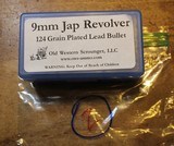 9mm Japanese Revolver Ammunition 124 Grain Plated Lead Box of 50 - 1 of 5