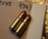 Yugoslavian or Croatian 7.62X25 85 Grain FMJ 70 Round Box probably Military Surplus Sealed - 3 of 5