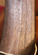 M1 Garand Rifle Stock w SA JLG Cartouche.
Maybe Fake as SN on stock does Not match JLG SN's - 23 of 25