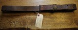 Original U.S. WWII M1907 Pattern Boyt 1942 Leather Sling with Steel Hardware for M1 Garand - 18 of 25