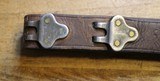 Original U.S. WWII M1907 Pattern Boyt 1942 Leather Sling with Steel Hardware for M1 Garand - 23 of 25