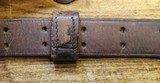 Original U.S. WWII M1907 Pattern Boyt 1942 Leather Sling with Steel Hardware for M1 Garand - 15 of 25