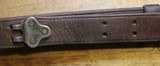 Original U.S. WWII M1907 Pattern Boyt 1942 Leather Sling with Steel Hardware for M1 Garand - 22 of 25