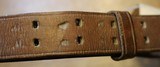 Original U.S. WWII M1907 Pattern Boyt 1942 Leather Sling with Blackened Brass Hardware For M1 Garand - 21 of 25