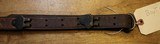 Original U.S. WWII M1907 Pattern Boyt 1944 Leather Sling with Blackened Brass Hardware For M1 Garand - 2 of 25