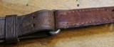 Original U.S. WWII M1907 Pattern Boyt 1944 Leather Sling with Blackened Brass Hardware For M1 Garand - 15 of 25
