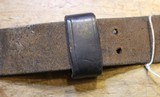 Original U.S. WWII M1907 Pattern Boyt 1944 Leather Sling with Blackened Brass Hardware For M1 Garand - 18 of 25